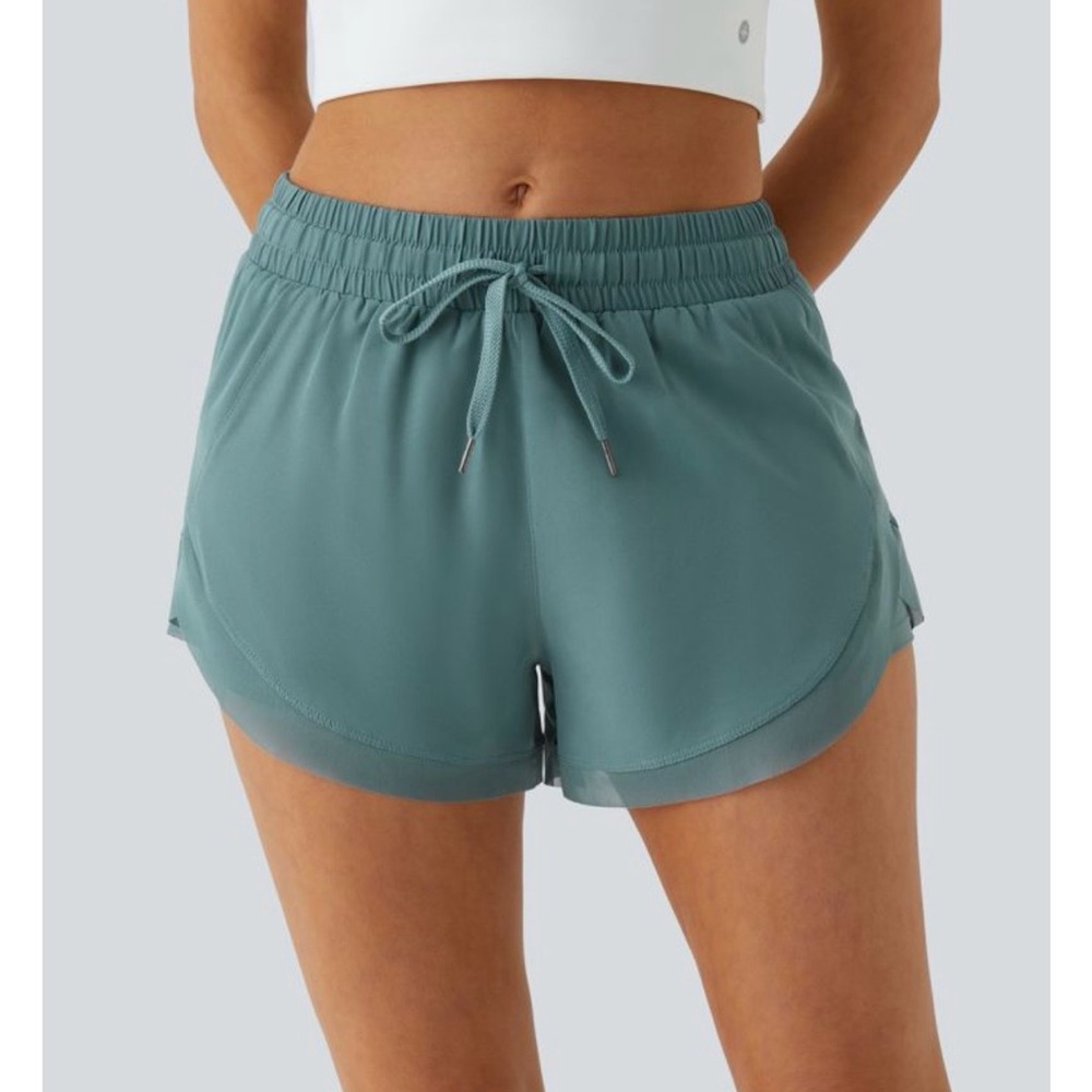 HALARA Women's Teal Athletic Shorts